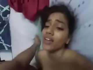 Desi girl blowing long weasel words getting fucked moaning vociferous