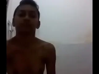 Horny Indian Infant Enjoying Shower Naked - Indian Porn