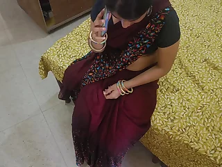 Hot Indian Desi neighbourhood pub housewife was xxx sex with dever in clear Hindi talk