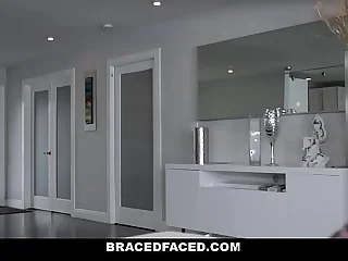 Bracefaced - Hot Teen With Braces Fucked During Prime Date